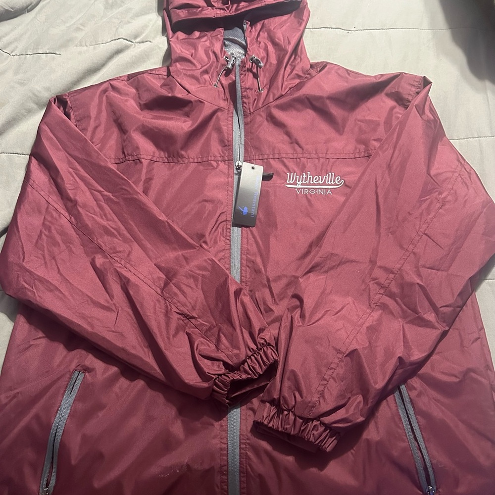 Men’s Hooded Windbreaker Jacket - Lg